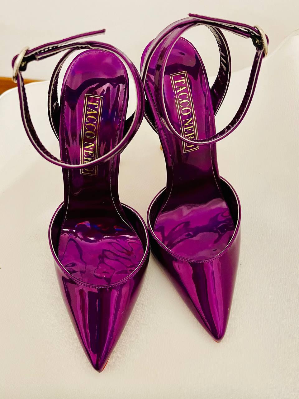 Office ankle strap heel