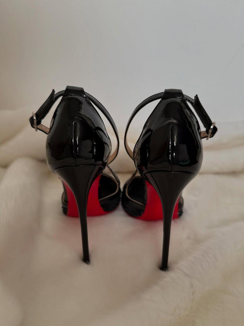 Mavie crystal heels